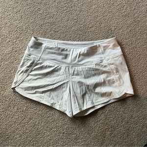 Lululemon white shorts size 8